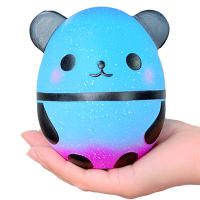 Peluche De Oso Panda Kawaii Jumbo Suave Y Alzas Lento Juguete Creativo Para Alivio Del Estrés Regalo Divertido Para Niños Oliendo a Pan - details 1