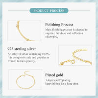 Pulsera De Enlaces De Bolas Doble Capa Para Mujer Plata De Ley 925 Ajustable Simplicidad Joyería De Fiesta Regalo De Cumpleaños - details 5