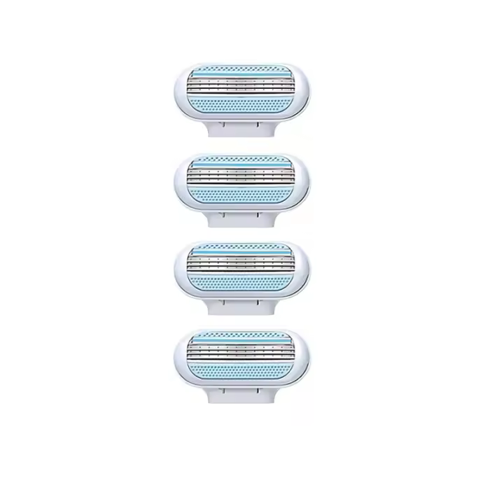 Cuchilla De Afeitar Para Mujer Con Mango Y 16 Hojas Eliminación De Pelos Facial/Pierna/Arbolado Bikini Compatible Con Venus Shaver - 1