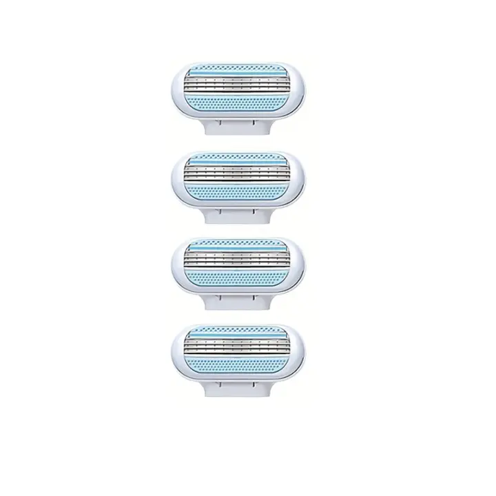 Cuchilla De Afeitar Para Mujer Con Mango Y 16 Hojas Eliminación De Pelos Facial/Pierna/Arbolado Bikini Compatible Con Venus Shaver - 1
