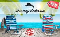 PACK 2 Sillas de Playa Tommy Bahama Reclinable 5 Posiciones - Hamaca de Playa Tommy Bahama Reclinable 5 Posiciones - Tumbona Plegable, Ligera y Resistente, Con Mochila, Almohada, Portavasos y Bolsillos Térmico - Aluminio y Poliéster - details 0