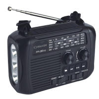 Radio con manivela de carga solar para exteriores - details 2