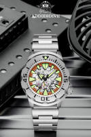 Reloj De Pulsera Mecánico Para Hombre ADDIESDIVE Lujo Esqueleto Automático Vidrio De Zafiro BGW9 Luminoso Diver 200m Acero Inoxidable - details 0