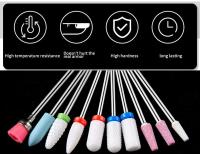30Pcs Bits De Uñas Para Broca De Uñas Cerámica Diamante Cutícula Efile Carburo Eliminador Para Manicura Y Pedicura De Acrílico Gel En Salón O Hogar - details 9