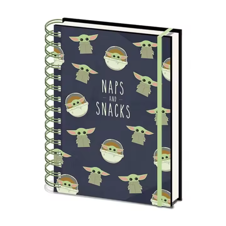 Cuaderno A5 Star Wars The Mandalorian Naps And Snacks - Sr73254 - 1