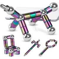 Bolígrafo Magnético Multifuncional Para Aliviar La Ansiedad Y El Fidgeting Bolígrafo De Decompresión Con Punto De Escritura De 0.5mm Regalo Único Para Amigos - details 3