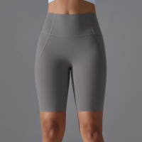 Shorts De Yoga Y Gimnasio Con Bolsillos Secado Rápido Para Correr Y Ciclismo High Waist Fitness Para Mujer - details 20