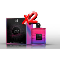 2 UNIDADES Illusion Black Sparkle Eau de Parfum pour femme 100ml Montage Brands Fragancia inspirada en otros perfumes Perfume Mujer - details 0