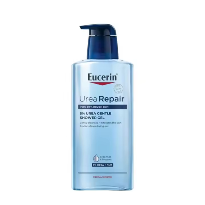 Eucerin urearepair 5% urea gel de baño suave 400 ml - 1