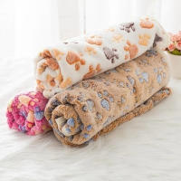 Manta De Mascota Suave Y Gruesa Con Patrón De Dibujos Animados Cómoda Y Cálida Para Perros Y Gatos Tamaño S/M/L Colores Variados - details 6