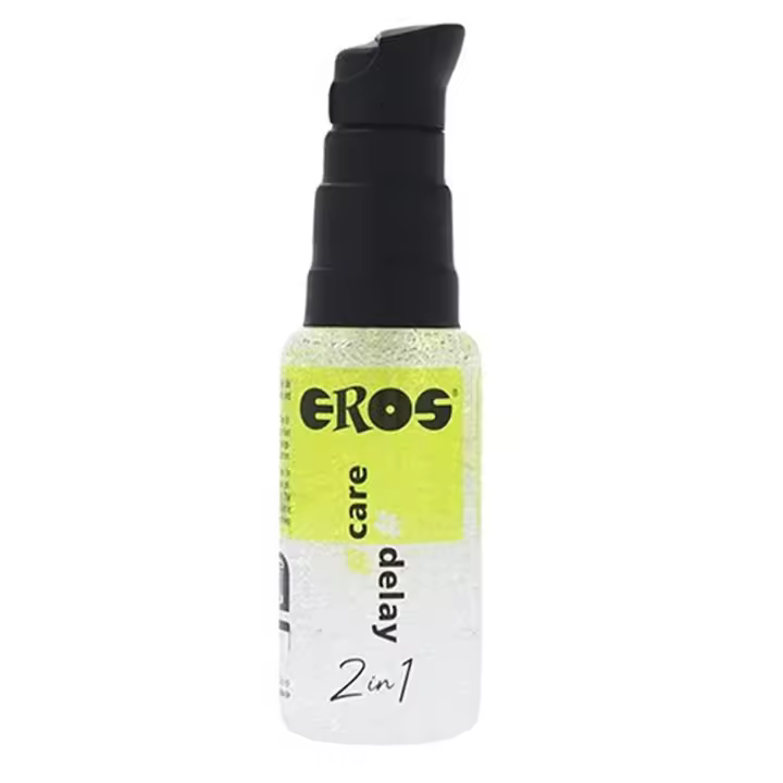 Eros EROS 2 en 1 CARE DELAY para Prolongar la Erección y Cuidar la Piel Sensible del Pene - 1