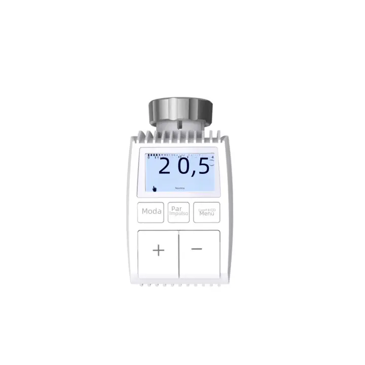 Controlador De Termostato Inteligente MOES Tuya ZigBee3.0 Actuador De Radiador Válvula Con Sensor Interno Y Control De Voz Alexa - 1