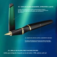 DAMI WONKA TY001 Pluma Fuente De Metal Con Atracción Magnética 0.5MM F Nib Pluma Para Escritura De Alta Gama Regalo Para Negocios Y Oficina - details 5