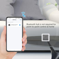 Sensor De Temperatura Y Humedad Inteligente MOES Tuya Con Pantalla LCD Control Remoto Por App Y Voz Compatible Con Google - details 8