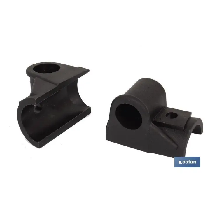 COFAN - Juego de 2 cojinetes | Aptos para carretillas de obra | Para eje de Ø20 mm - 1