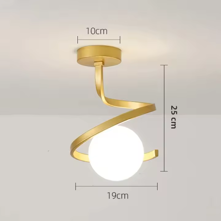 Lámpara De Techo LED Para Decoración De Habitaciones Y Estudios Luz Moderna Para Dormitorio Sala De Estar Comedor Y Pasillo - 1