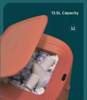 Bote De Basura Autosellante Townew T Air X Orange, 3.5 Galon (beta Orange) - details 6