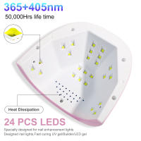 Lámpara LED UV Para Uñas 88W 24 LEDs Secado De Esmalte De Uñas Con Sensor De Movimiento Para Uso Profesional Y Doméstico Herramienta De Manicura - details 4