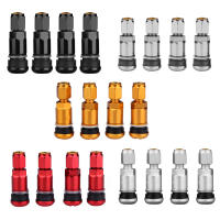 4pcs Valvulas De Neumáticos Sin Cubierta Con Cubiertas Antipolvo Para Coche Repuestos Automotrices Piezas Por Venta Individual - details 1