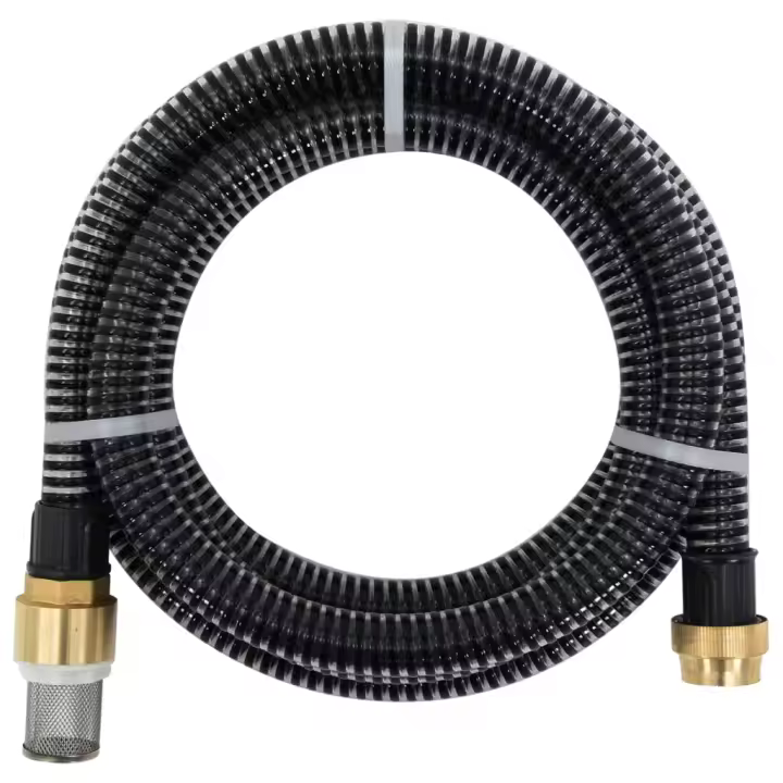vidaXL Manguera de Succión con Conectores de Latón Herramienta Aspiración Color Negro,  Verde, y mas - 1