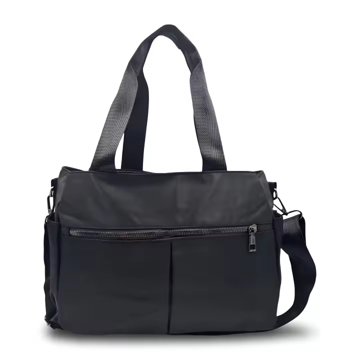 Bolso de gran capacidad de nylon lavable. Bolso para mujer ligero y cómodo. Varios compartimentos con cremallera. Varios colores disponibles.CAMAR. - 1