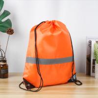 Nueva Mochila De Nylon Con Cordón Ruched Gran Capacidad Para Deportes Y Fitness Mochila Escolar De Hombro Unisex - details 10