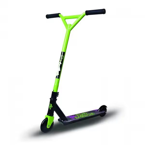 Patinete Saltos Negro y Verde Rueda Giratoria 360º (Fentoys 002467) - 1