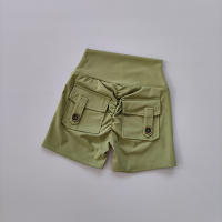 Shorts Deportivos De Mujer De Cintura Alta Y Cinturón Sin Costuras Con Bolsillos Para Correr Y Entrenamiento Levantamiento De Glúteos - details 6