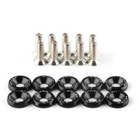 Kit De 10 Piezas De Tornillos Y Tornillos De Aluminio Concavo Hexagonal M6 * 20mm Para Bayas De Motor Y Parachoques JDM - details 8