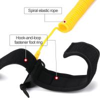 Correa de seguridad para surf de 3 metros, Correa de coil de TPU para SUP, Correa ajustable para tabla de surf - details 1