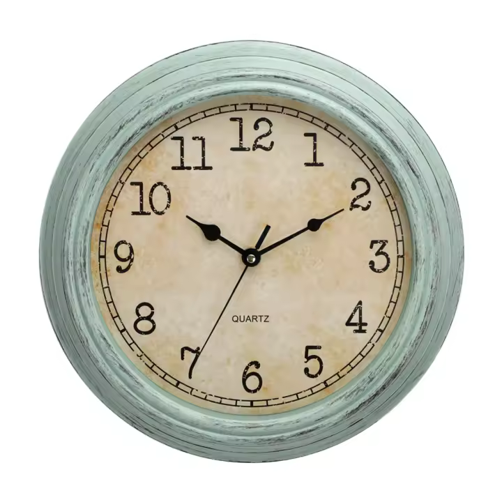 Silent No Tick Ro Retro Reloj de cuarzo Reloj de pared (12 pulgadas) cb1.d - 1