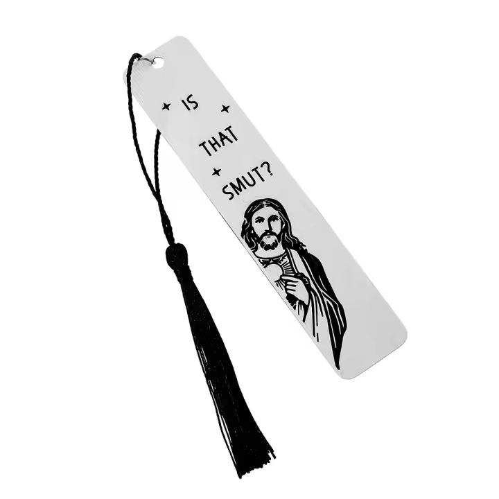 Marcapáginas De Acero Inoxidable En Forma De Cruz Para Leer Alta Calidad Regalo Para Hombres Y Mujeres Herramienta De Estación Para Creyentes - 1