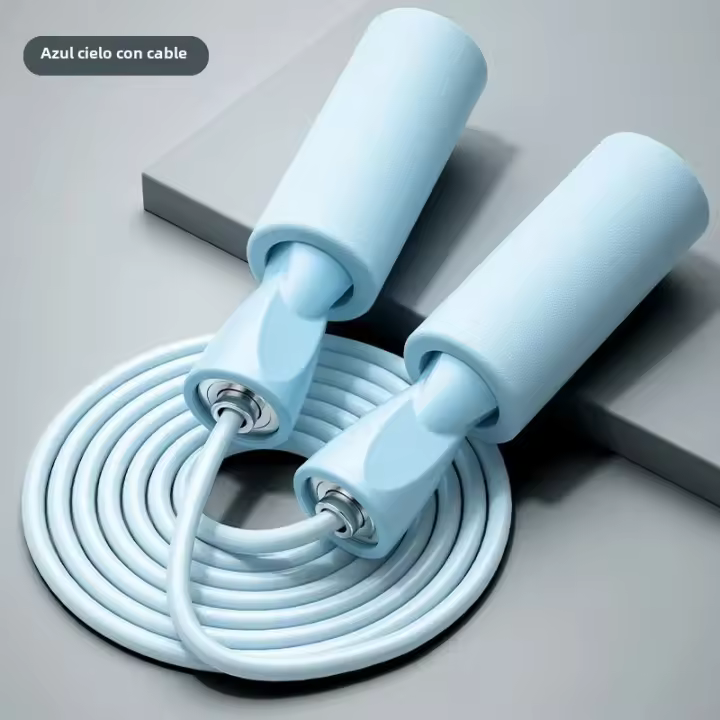 Cuerda De Saltar Para Fitness Y Pérdida De Peso Deportiva Especial Para Hombres Y Mujeres Cuerda De Saltar Interior Para Entrenamiento Cardio De Piernas Unisex Longitud De 2.8 M - 1