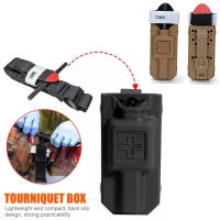 Kit De Primeros Auxilios Tácticos MOLLE Para Emergencias Exteriores Con Tourniquet Trauma Y Caja De Almacenamiento Cat - details 2