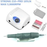 Nueva Llegada 2024 Máquina De Manicura Eléctrica STRONG 210 pro 105 105L Con Brocas De Uñas 65W 45000/500000rpm Para Manicura Y Pedicura - details 15
