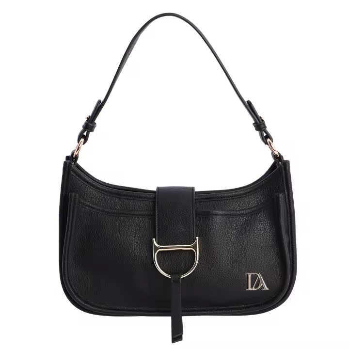 Bolso bandolera  para mujer DON ALGODON Fresia de piel sintética con cremallera - 1