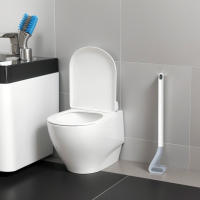 Juego De Cepillos De Inodoro De Silicona VAKIND Limpieza Profunda Sin Esquinas Muertas Cepillo De Baño Ecológico Con Mango Largo Forma De Golf - details 7