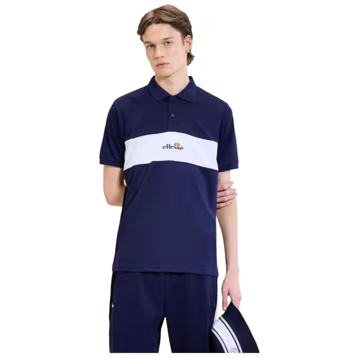 Polo de Manga Corta ELLESSE Mackenna para hombre en color azul - 1