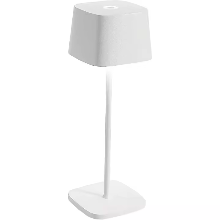 Azafrán Ophelia Pro Blanco Mate-Lámpara de Mesa Led H29cm - 1