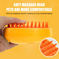 Cepillo De Baño Para Gatos 3 En 1 Con Humo Eléctrico Limpieza De Pelo Y Masaje Para Perros Y Gatos Cepillos De Plástico - details 3