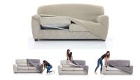 Funda de Sofá Elástica Vega. Funda para sofa ajustable confeccionada en tejido elástico. MAXIFUNDAS FUNDAS DE SOFA & CHAISE LONGUE - details 0