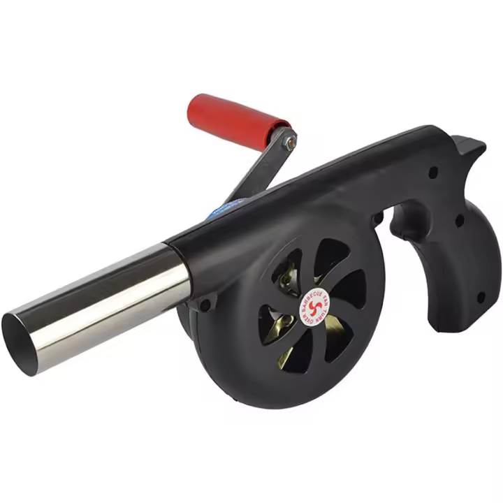 Soplador Manual para barbacoa,Ventilador para barbacoa, Aecuado para Cocinar al Aire Libre, Barbacoa, Chimenea SSITO - 1