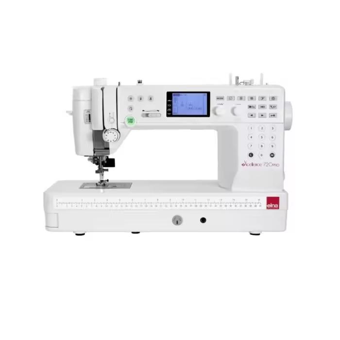 Máquina de Coser Profesional Elna 720 Pro con Doble Arrastre y 200 Puntadas - 1