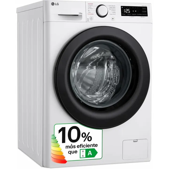 Lavadora LG F4WR5010A6W 60 cm 1400 rpm 10 kg - 1
