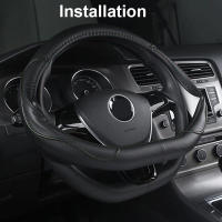 Funda De Volante De Coche Tipo D Para Nissan X-Trail Qashqai Rogue Maart Serena Micra Kicks Altima Teana 2017-2024 Talla 38 - details 7