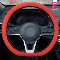 Cubierta De Guantes Para Volante Universal De Silicona Colorido Suave Decoración Automotriz DIY Accesorios Para Coche - details 31