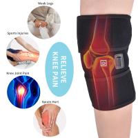 Eléctrica climatizada Rodilla pad brace USB recargable calefacción Rodilla ventilador Alivio del color therapy pierna Abrigo Mat - details 2