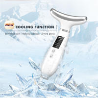CkeyiN Máquina De Levantamiento Facial Y Cuello Masajeador Fototerapia Instrumento De Masaje Ocular Vibration Anti Arrugas Eliminador De Doble Mentón - details 20