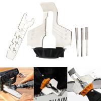 Juego De Accesorios Para Herramientas Eléctricas De Pulido Y Afilado Adaptador De Taladro Mini Taladro Rotario Estilo Dremel Guía De Afilado De Motosierra - details 0