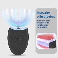 Cepillo De Dientes Eléctrico Portátil De Viaje De Alta Calidad Impermeable En Forma De U Para Adultos Y Niños Con Cepillo De Silicona De Alimentos - details 3